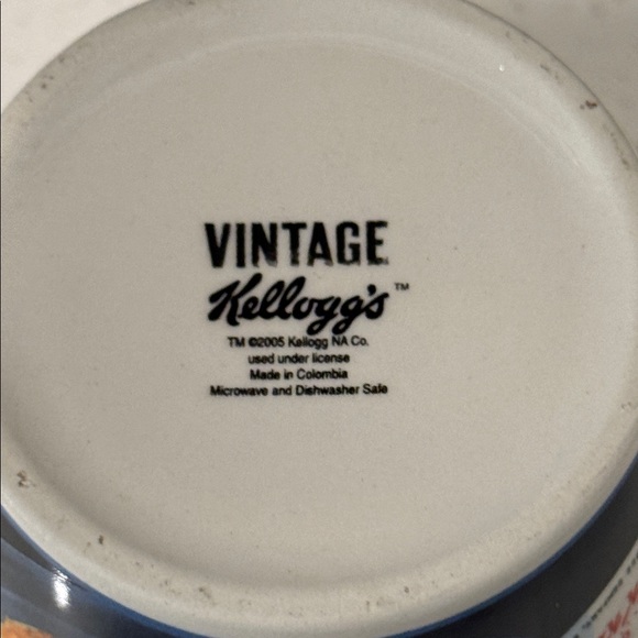 Kellogg's Corn Flakes Vintage Mug - Yellow and White - Picture 3 of 4